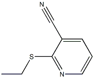 2-(ethylsulfanyl)pyridine-3-carbonitrile Structure