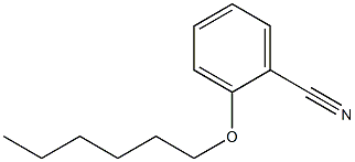 2-(hexyloxy)benzonitrile Structure