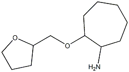 2-(oxolan-2-ylmethoxy)cycloheptan-1-amine Structure