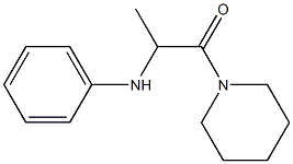 2-(phenylamino)-1-(piperidin-1-yl)propan-1-one Structure