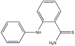 2-(phenylamino)benzene-1-carbothioamide Structure