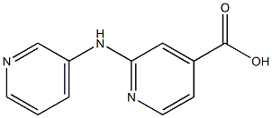 2-(pyridin-3-ylamino)pyridine-4-carboxylic acid 구조식 이미지