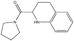 2-(pyrrolidin-1-ylcarbonyl)-1,2,3,4-tetrahydroquinoline Structure