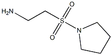 2-(pyrrolidin-1-ylsulfonyl)ethanamine 구조식 이미지