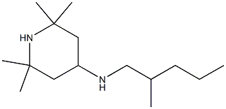 2,2,6,6-tetramethyl-N-(2-methylpentyl)piperidin-4-amine Structure