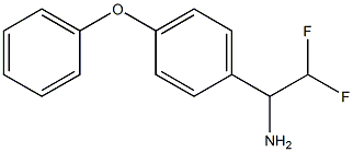 2,2-difluoro-1-(4-phenoxyphenyl)ethan-1-amine Structure