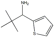 2,2-dimethyl-1-(thiophen-2-yl)propan-1-amine Structure