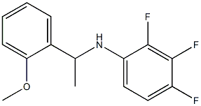 2,3,4-trifluoro-N-[1-(2-methoxyphenyl)ethyl]aniline Structure