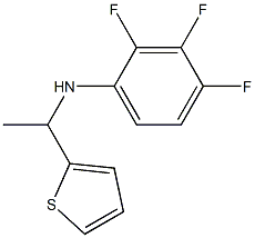 2,3,4-trifluoro-N-[1-(thiophen-2-yl)ethyl]aniline Structure