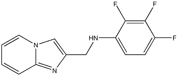 2,3,4-trifluoro-N-{imidazo[1,2-a]pyridin-2-ylmethyl}aniline 구조식 이미지