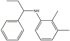 2,3-dimethyl-N-(1-phenylpropyl)aniline Structure