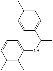 2,3-dimethyl-N-[1-(4-methylphenyl)ethyl]aniline Structure