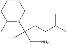 2,5-dimethyl-2-(2-methylpiperidin-1-yl)hexan-1-amine Structure
