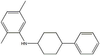 2,5-dimethyl-N-(4-phenylcyclohexyl)aniline Structure