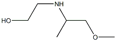 2-[(1-methoxypropan-2-yl)amino]ethan-1-ol Structure