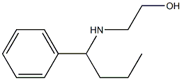 2-[(1-phenylbutyl)amino]ethan-1-ol 구조식 이미지