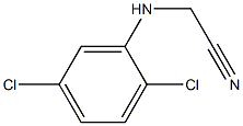 2-[(2,5-dichlorophenyl)amino]acetonitrile 구조식 이미지