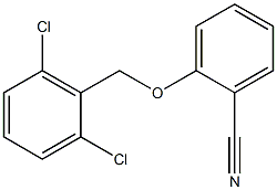 2-[(2,6-dichlorophenyl)methoxy]benzonitrile 구조식 이미지