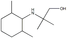 2-[(2,6-dimethylcyclohexyl)amino]-2-methylpropan-1-ol Structure