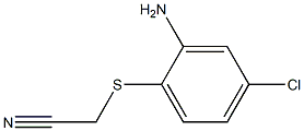 2-[(2-amino-4-chlorophenyl)sulfanyl]acetonitrile Structure