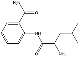 2-[(2-amino-4-methylpentanoyl)amino]benzamide 구조식 이미지