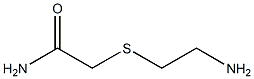 2-[(2-aminoethyl)thio]acetamide 구조식 이미지