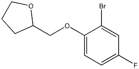 2-[(2-bromo-4-fluorophenoxy)methyl]tetrahydrofuran 구조식 이미지