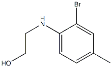 2-[(2-bromo-4-methylphenyl)amino]ethan-1-ol Structure