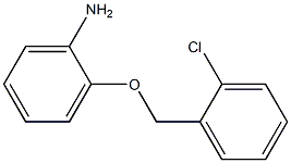 2-[(2-chlorophenyl)methoxy]aniline Structure