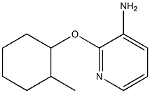 2-[(2-methylcyclohexyl)oxy]pyridin-3-amine 구조식 이미지