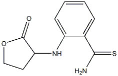 2-[(2-oxooxolan-3-yl)amino]benzene-1-carbothioamide Structure