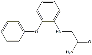 2-[(2-phenoxyphenyl)amino]acetamide Structure