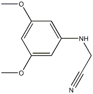 2-[(3,5-dimethoxyphenyl)amino]acetonitrile Structure