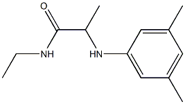 2-[(3,5-dimethylphenyl)amino]-N-ethylpropanamide Structure