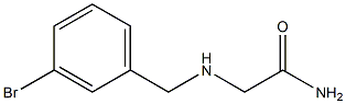 2-[(3-bromobenzyl)amino]acetamide 구조식 이미지