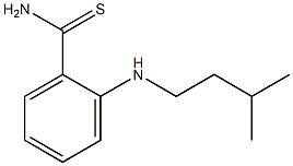 2-[(3-methylbutyl)amino]benzene-1-carbothioamide 구조식 이미지