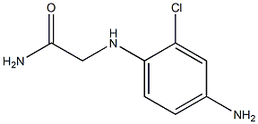 2-[(4-amino-2-chlorophenyl)amino]acetamide 구조식 이미지