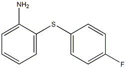 2-[(4-fluorophenyl)sulfanyl]aniline Structure