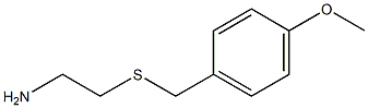 2-[(4-methoxybenzyl)thio]ethanamine 구조식 이미지