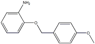 2-[(4-methoxyphenyl)methoxy]aniline 구조식 이미지