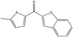 2-[(5-methylthiophen-2-yl)carbonyl]-1-benzofuran Structure