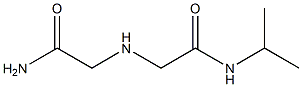 2-[(carbamoylmethyl)amino]-N-(propan-2-yl)acetamide 구조식 이미지