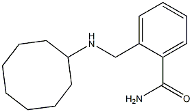 2-[(cyclooctylamino)methyl]benzamide 구조식 이미지