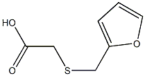 2-[(furan-2-ylmethyl)sulfanyl]acetic acid Structure