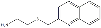 2-[(quinolin-2-ylmethyl)sulfanyl]ethan-1-amine 구조식 이미지