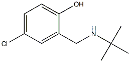 2-[(tert-butylamino)methyl]-4-chlorophenol 구조식 이미지
