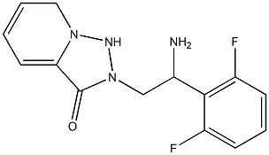 2-[2-amino-2-(2,6-difluorophenyl)ethyl]-2H,3H-[1,2,4]triazolo[3,4-a]pyridin-3-one Structure