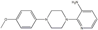 2-[4-(4-methoxyphenyl)piperazin-1-yl]pyridin-3-amine 구조식 이미지