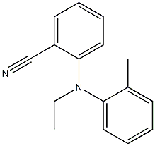 2-[ethyl(2-methylphenyl)amino]benzonitrile 구조식 이미지