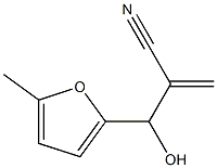 2-[hydroxy(5-methylfuran-2-yl)methyl]prop-2-enenitrile 구조식 이미지